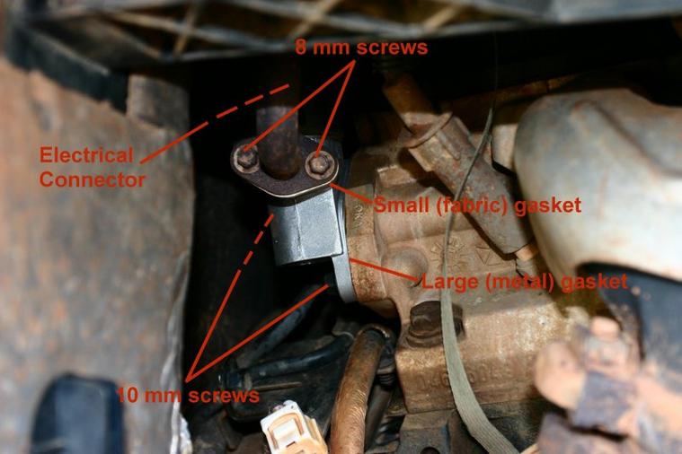 Replace an egr valve on a jeep crd #4
