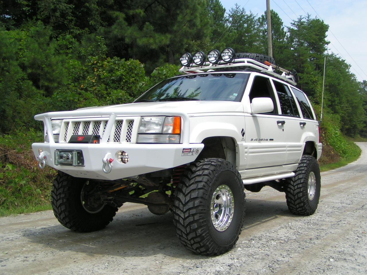 Спойлер grand cherokee zj